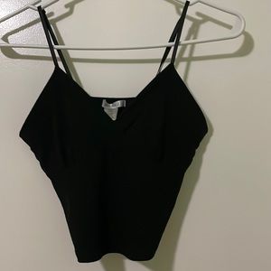 black tank top